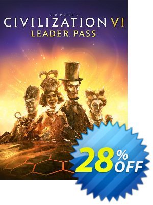 Sid Meier&#039;s Civilization VI: Leader Pass PC - DLC销售折让 Sid Meier&#039;s Civilization VI: Leader Pass PC - DLC Deal CDkeys