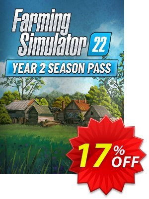 Farming Simulator 22 - Year 2 Season Pass PC - DLC销售折让 Farming Simulator 22 - Year 2 Season Pass PC - DLC Deal CDkeys