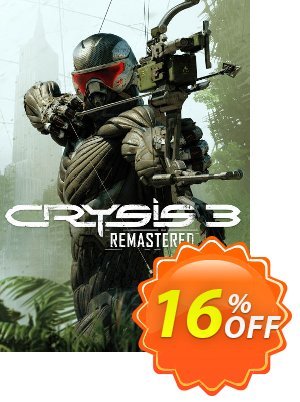 Crysis 3 Remastered PC kode diskon Crysis 3 Remastered PC Deal CDkeys Promosi: Crysis 3 Remastered PC Exclusive Sale offer