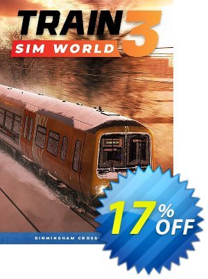 Train Sim World 3: Birmingham Cross-City Line: Lichfield - Bromsgrove & Redditch Route Add-On PC - DLC销售折让 Train Sim World 3: Birmingham Cross-City Line: Lichfield - Bromsgrove & Redditch Route Add-On PC - DLC Deal CDkeys