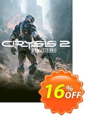 Crysis 2 Remastered PC 優惠券，折扣碼 Crysis 2 Remastered PC Deal CDkeys，促銷代碼: Crysis 2 Remastered PC Exclusive Sale offer