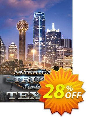 American Truck Simulator - Texas PC - DLC offering deals American Truck Simulator - Texas PC - DLC Deal CDkeys. Promotion: American Truck Simulator - Texas PC - DLC Exclusive Sale offer