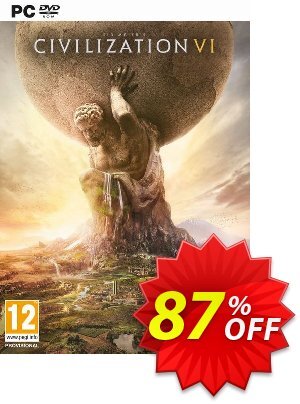 Sid Meier’s Civilization VI 6 PC offering sales Sid Meier’s Civilization VI 6 PC Deal. Promotion: Sid Meier’s Civilization VI 6 PC Exclusive offer 