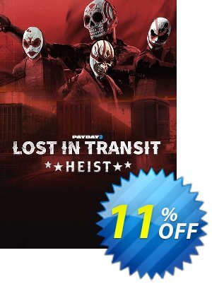 PAYDAY 2: Lost in Transit Heist PC - DLC销售折让 PAYDAY 2: Lost in Transit Heist PC - DLC Deal CDkeys