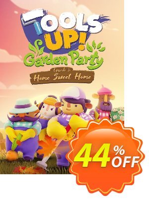 Tools Up! Garden Party - Episode 3: Home Sweet Home PC - DLC offering sales Tools Up! Garden Party - Episode 3: Home Sweet Home PC - DLC Deal CDkeys. Promotion: Tools Up! Garden Party - Episode 3: Home Sweet Home PC - DLC Exclusive Sale offer