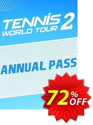 Tennis World Tour 2 Annual Pass PC - DLC 優惠券，折扣碼 Tennis World Tour 2 Annual Pass PC - DLC Deal CDkeys，促銷代碼: Tennis World Tour 2 Annual Pass PC - DLC Exclusive Sale offer