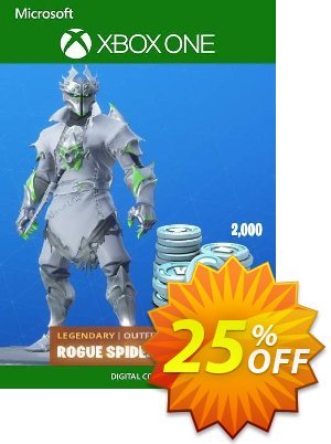 Fortnite: Legendary Rogue Spider Knight Outfit + 2000 V-Bucks Bundle Xbox One offering deals Fortnite: Legendary Rogue Spider Knight Outfit + 2000 V-Bucks Bundle Xbox One Deal CDkeys. Promotion: Fortnite: Legendary Rogue Spider Knight Outfit + 2000 V-Bucks Bundle Xbox One Exclusive Sale offer