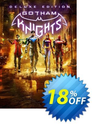 Gotham Knights: Deluxe Xbox Series X|S (WW) offering sales Gotham Knights: Deluxe Xbox Series X|S (WW) Deal CDkeys. Promotion: Gotham Knights: Deluxe Xbox Series X|S (WW) Exclusive Sale offer