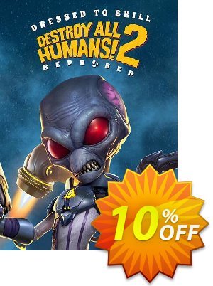 Destroy All Humans! 2 - Reprobed: Dressed to Skill Edition Xbox Series X|S (WW) discount coupon Destroy All Humans! 2 - Reprobed: Dressed to Skill Edition Xbox Series X|S (WW) Deal CDkeys - Destroy All Humans! 2 - Reprobed: Dressed to Skill Edition Xbox Series X|S (WW) Exclusive Sale offer