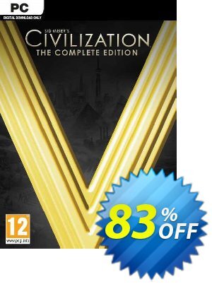 Sid Meier's Civilization V 5 - The Complete Edition PC offering deals Sid Meier's Civilization V 5 - The Complete Edition PC Deal. Promotion: Sid Meier's Civilization V 5 - The Complete Edition PC Exclusive offer 