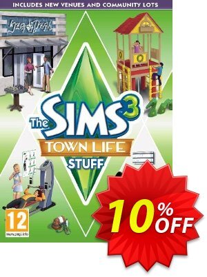 The Sims 3: Town Life Stuff PC/Mac 프로모션 코드 The Sims 3: Town Life Stuff PC/Mac Deal 프로모션: The Sims 3: Town Life Stuff PC/Mac Exclusive offer 