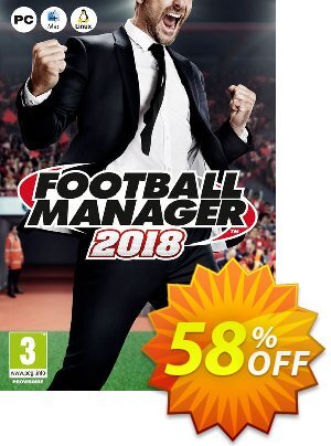 Football Manager (FM) 2018 PC/Mac 優惠券，折扣碼 Football Manager (FM) 2024 PC/Mac Deal，促銷代碼: Football Manager (FM) 2024 PC/Mac Exclusive offer 