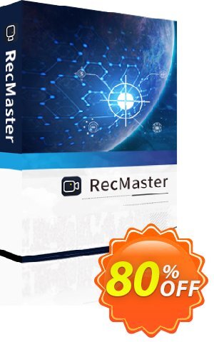 RecMaster Lifetime License (2 PCs) 優惠券，折扣碼 72% OFF RecMaster Lifetime Feb 2024，促銷代碼: Big deals code of RecMaster Lifetime, tested in February 2024