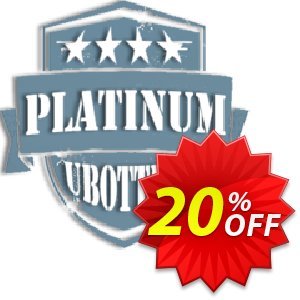 UBotter Platinum Licensing Coupon, discount UBotter Platinum Licensing Big deals code 2023. Promotion: Big deals code of UBotter Platinum Licensing 2023
