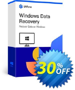 Get UltFone Windows Data Recovery - 1 Year/5 PCs 30% OFF coupon code
