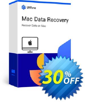 Get UltFone Mac Data Recovery - 1 Month/1 Mac 30% OFF coupon code