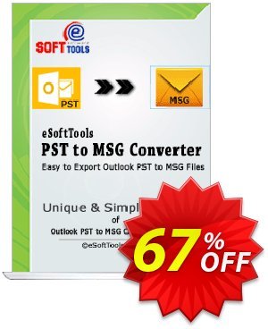 eSoftTools PST to MSG Converter - Enterprise License Coupon, discount Coupon code eSoftTools PST to MSG Converter - Enterprise License. Promotion: eSoftTools PST to MSG Converter - Enterprise License offer from eSoftTools Software