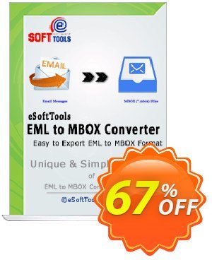 eSoftTools EML to MBOX Converter - Enterprise License Coupon, discount Coupon code eSoftTools EML to MBOX Converter - Enterprise License. Promotion: eSoftTools EML to MBOX Converter - Enterprise License offer from eSoftTools Software