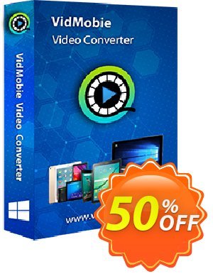 VidMobie Video Converter (Lifetime License) 優惠券，折扣碼 Coupon code VidMobie Video Converter (Lifetime License)，促銷代碼: VidMobie Video Converter (Lifetime License) offer from VidMobie Software