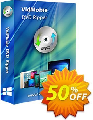 VidMobie DVD Ripper (Lifetime License) 優惠券，折扣碼 Coupon code VidMobie DVD Ripper (Lifetime License)，促銷代碼: VidMobie DVD Ripper (Lifetime License) offer from VidMobie Software