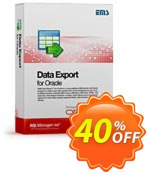 EMS Data Export for Oracle (Business) + 1 Year Maintenance折扣 Coupon code EMS Data Export for Oracle (Business) + 1 Year Maintenance