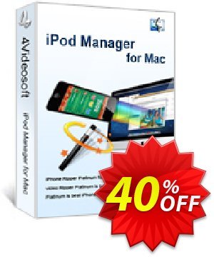 4Videosoft iPod Manager for Mac Coupon, discount 4Videosoft iPod Manager for Mac special sales code 2023. Promotion: special sales code of 4Videosoft iPod Manager for Mac 2023