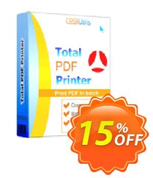 Coolutils Total PDF Printer Pro 優惠券，折扣碼 15% OFF Coolutils Total PDF Printer Pro, verified，促銷代碼: Dreaded discounts code of Coolutils Total PDF Printer Pro, tested & approved