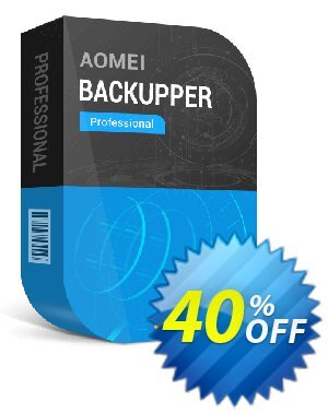 AOMEI Backupper Professionalセール 30% OFF AOMEI Backupper Professional, verified