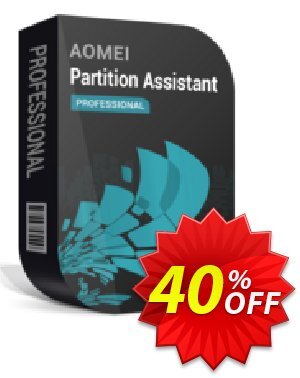 AOMEI Partition Assistant Pro 優惠券，折扣碼 AOMEI Partition Assistant Professional stirring deals code 2024，促銷代碼: PA Pro 30% off