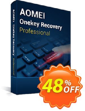 AOMEI OneKey Recovery Professional Coupon discount 48% OFF AOMEI OneKey Recovery Pro, verified