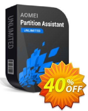 AOMEI Partition Assistant Unlimited割引コード・AOMEI Partition Assistant Unlimited staggering promo code 2024 キャンペーン: