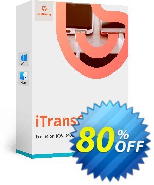 Tenorshare iTransGo (1 year license) Coupon, discount 73% OFF Tenorshare iTransGo (1 year license), verified. Promotion: Stunning promo code of Tenorshare iTransGo (1 year license), tested & approved