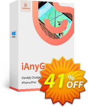 Tenorshare iAnyGo (1-Month Plan) 프로모션 코드 41% OFF Tenorshare iAnyGo (1-Month Plan), verified 프로모션: Stunning promo code of Tenorshare iAnyGo (1-Month Plan), tested & approved