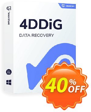 Tenorshare 4DDiG Mac Data Recovery (1 Month License)优惠券 40% OFF Tenorshare 4DDiG Mac Data Recovery (1 Month License), verified