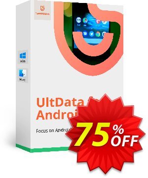 Get Tenorshare UltData for Android (Lifetime License) 75% OFF coupon code