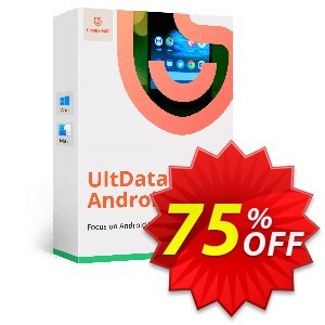 Get UltData for Android 75% OFF coupon code