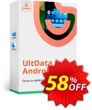 Tenorshare UltData for Android (1 Month License)割引コード・Promotion code キャンペーン:Offer discount