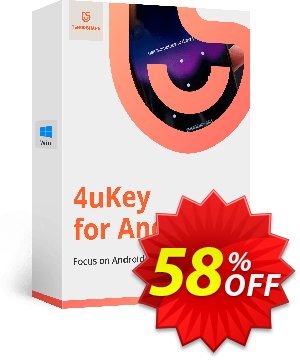 Tenorshare 4uKey for Android (1 Month License) Coupon, discount discount. Promotion: coupon code
