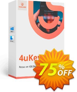 Tenorshare 4uKey 優惠券，折扣碼 discount，促銷代碼: coupon code