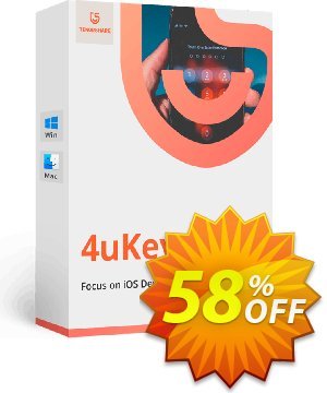 Tenorshare 4uKey (1 Month License) Coupon, discount discount. Promotion: coupon code