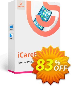 Tenorshare iCareFone (2-5 PCs) 프로모션 코드 83% OFF Tenorshare iCareFone (2-5 PCs), verified 프로모션: Stunning promo code of Tenorshare iCareFone (2-5 PCs), tested & approved