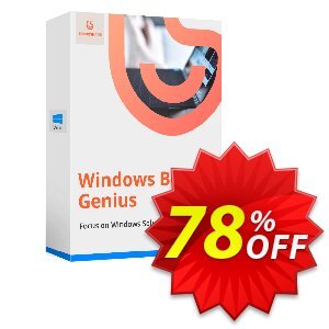 Tenorshare Windows Boot Genius (2-5 PCs) 프로모션 코드 Promotion code 프로모션: Offer discount