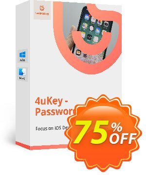 Tenorshare 4uKey Password Managerспецпредложения 68% OFF Tenorshare 4uKey Password Manager, verified