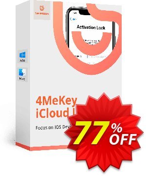 Tenorshare 4MeKey (1 Month License) Coupon, discount 77% OFF Tenorshare 4MeKey (1 Month License), verified. Promotion: Stunning promo code of Tenorshare 4MeKey (1 Month License), tested & approved