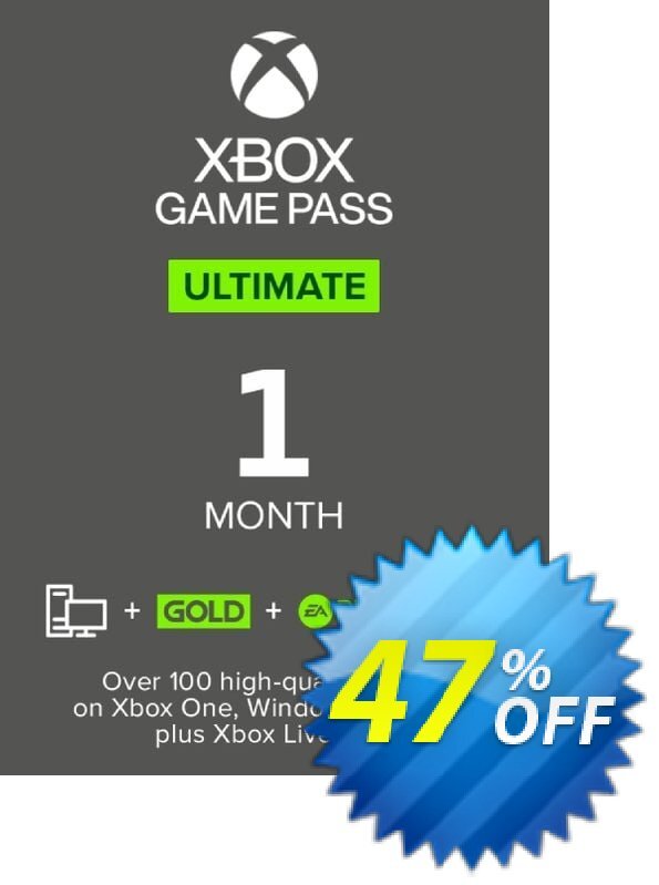 Xbox Game Pass Ultimate 12 month: save 80% with this code