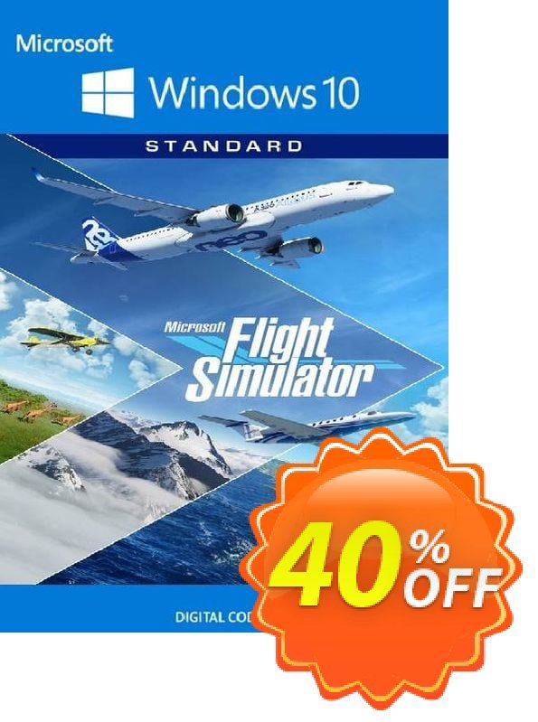 40 OFF Microsoft Flight Simulator Windows 10 PC Coupon Code Oct 2023 IVoicesoft