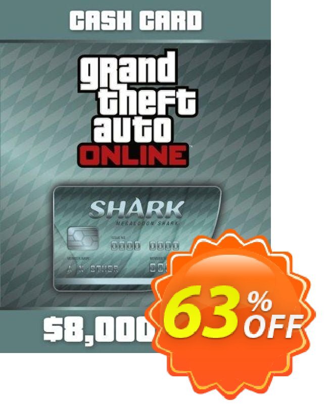 [63 OFF] Grand Theft Auto Online (GTA V 5) Megalodon Shark Cash Card