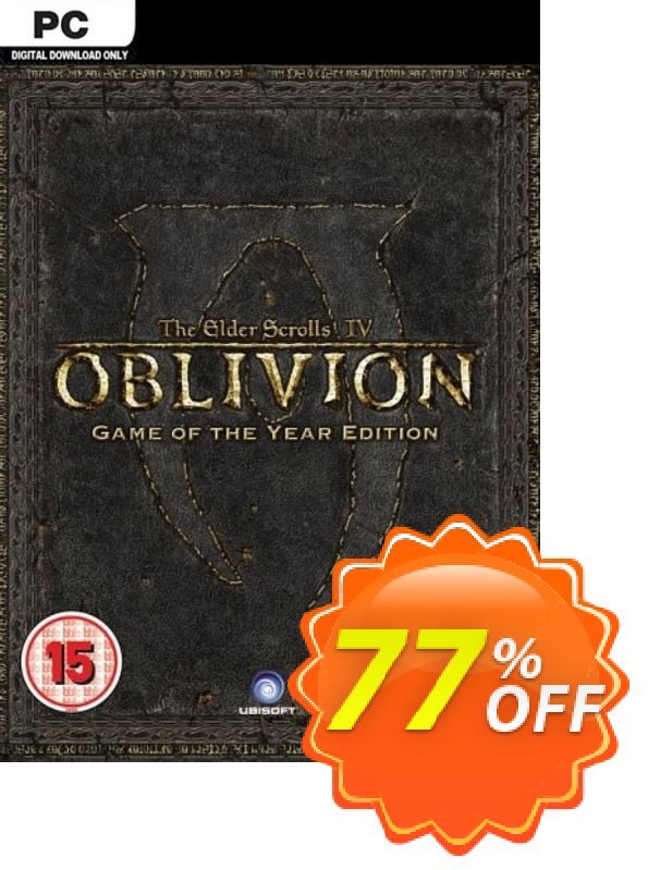 [77 OFF] The Elder Scrolls IV 4 Oblivion Game of the Year Edition