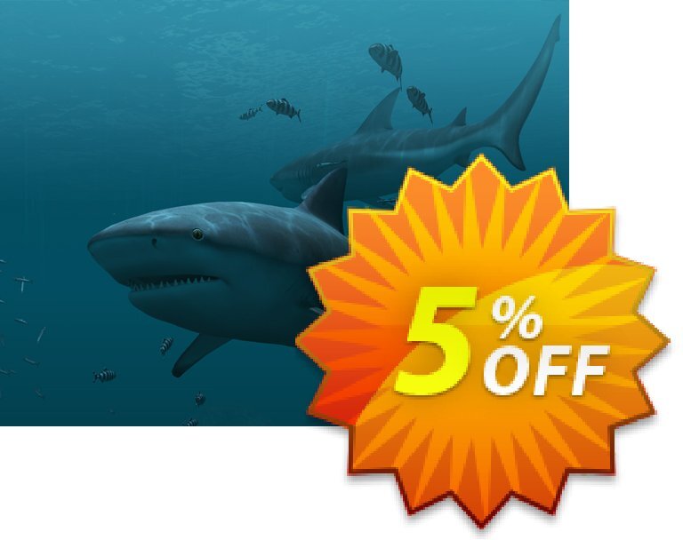 [5 OFF] 3PlaneSoft Sharks 3D Screensaver Coupon code, Jan 2024