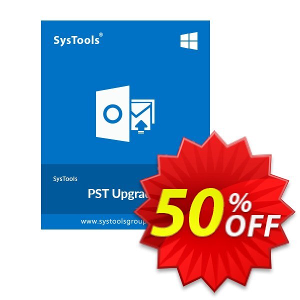 [50 OFF] SysTools PST Upgrade (Enterprise) Coupon code, Jan 2024